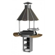 Уличный гриль ТМФ Барабек Лайт черная бронза