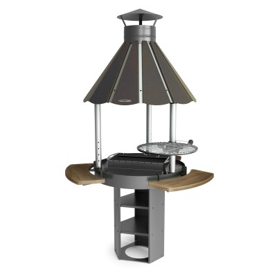 Уличный гриль ТМФ Барабек Лайт черная бронза Уличный гриль ТМФ Барабек Лайт черная бронза