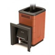 Отопительная газодровяная ТМФ Оранж Блю Carbon терракота