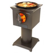 Печь ТМФ Куркума под казан черная бронза