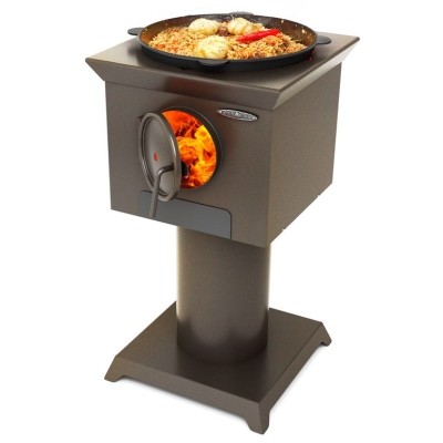 Печь ТМФ Куркума Лайт под казан черная бронза Печь ТМФ Куркума Лайт под казан черная бронза