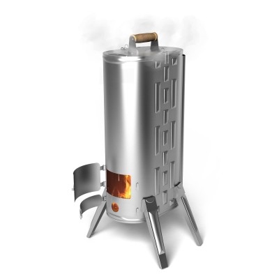 Печь портативная варочная ТМФ Дуплет-Коптильня Inox Печь портативная варочная ТМФ Дуплет-Коптильня Inox