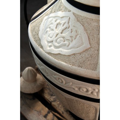 Тандыр Амфора Аладдин с откидной крышкой (в комплекте со стойкой под крышку и подставкой под тандыр) Тандыр Амфора Аладдин с откидной крышкой (в комплекте со стойкой под крышку и подставкой под тандыр)