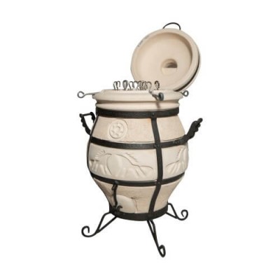 Тандыр Амфора СамОбжар с откидной крышкой Тандыр Амфора СамОбжар с откидной крышкой