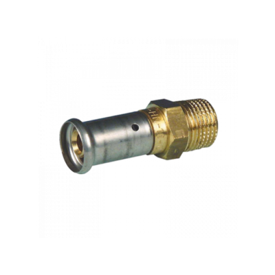 Муфта НР, латунь пресс, 20x1/2 Муфта НР, латунь пресс, 20x1/2
