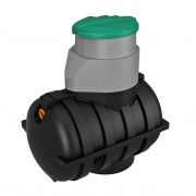 Емкость ЭКОПРОМ подземная U 1250 черная