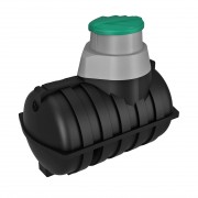 Емкость ЭКОПРОМ подземная U 2000 oil черная