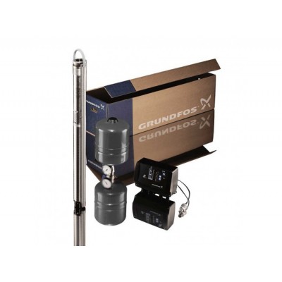 Комплект с насосом Grundfos SQE 3 - 65 с кабелем 40 м Комплект с насосом Grundfos SQE 3 - 65 с кабелем 40 м