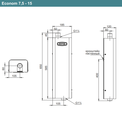 Электрокотел ZOTA ECONOM SSR 9 Электрокотел ZOTA ECONOM SSR 9