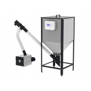 Пеллетная горелка ZOTA Fox 25 (горелка+ПУ+механизм+бункер)