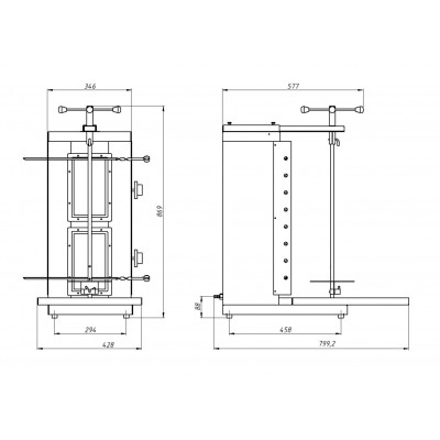 Шаверма газовая Ф2ШМГ Grill Master Шаверма газовая Ф2ШМГ Grill Master