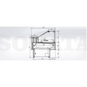 Холодильная витрина Cryspi SONATA Q SN 1500